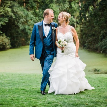 Bruidsboeket en corsage - Foto: Liesbeth Gavriilakis fotografie